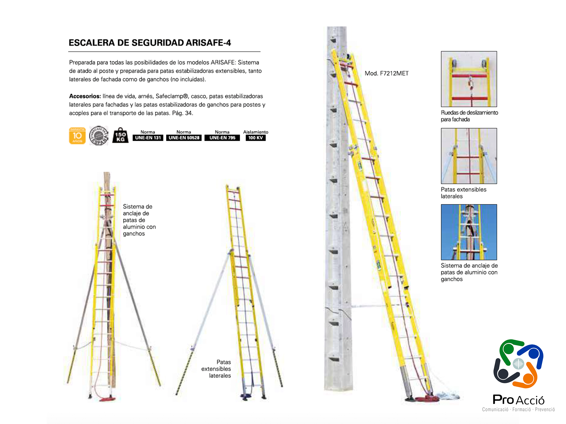 escala seguretat ari4 proepis